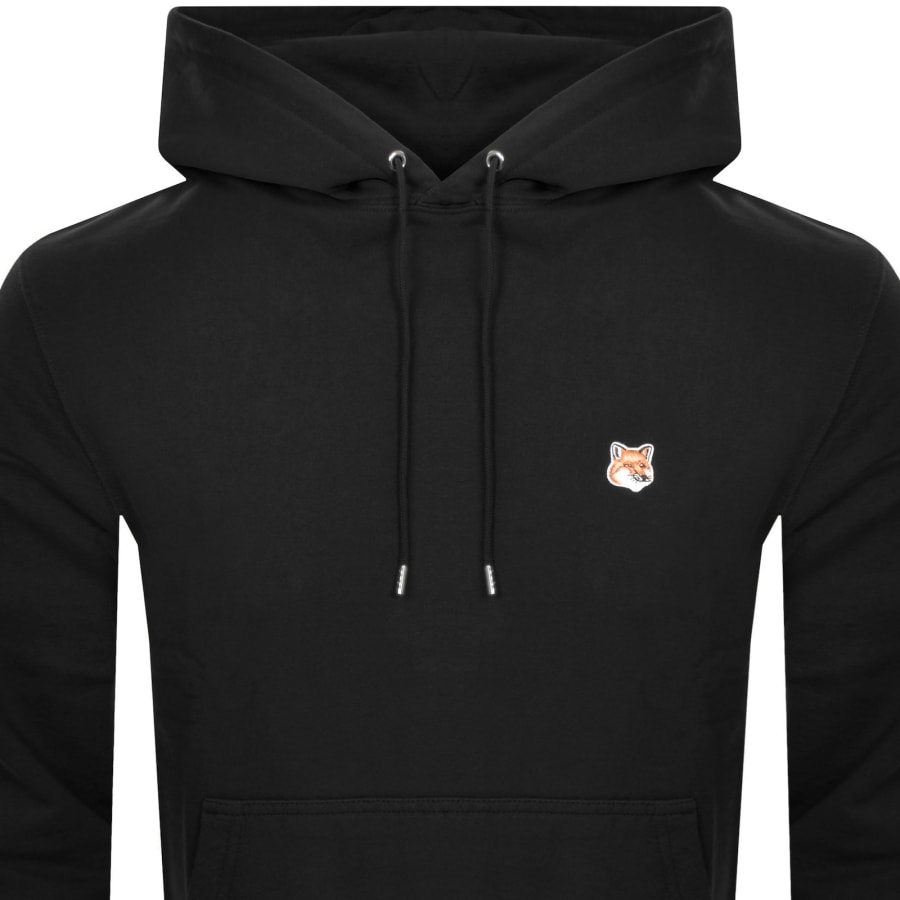 Maison Kitsune Fox Head Hoodie Black